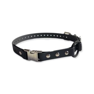 ¾ Biothane Bungee Quick Snap Collar + Wing Tip Contact Points